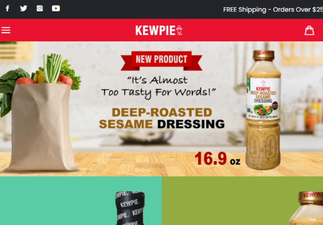 Mayonnaise - Dressing & Marinade | Kewpie Shop – KewpieUSAキャプチャー