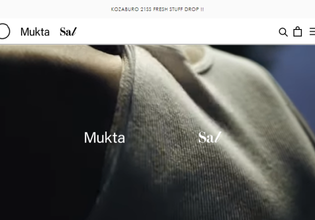 Mukta / Sal Official Websiteキャプチャー