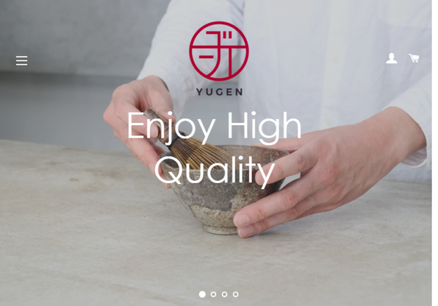YUGEN | お茶、日本伝統品の通販 – YUGEN ONLINE STOREキャプチャー