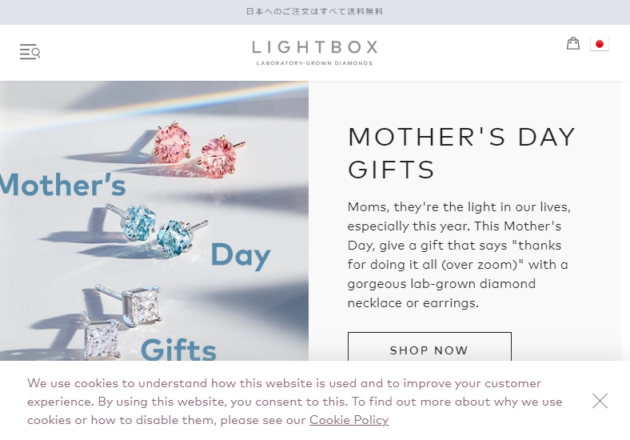 Lightbox Lab-Grown Diamond Jewelry. Free shipping on all orders. – Lightbox Jewelryキャプチャー