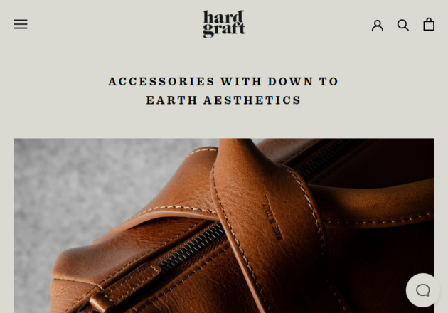 hardgraft . Luxury Lifestyle Accessories With Down To Earth Aestheticsキャプチャー