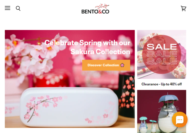 Bento&co. The Original Bento Lunch Box Shop.キャプチャー