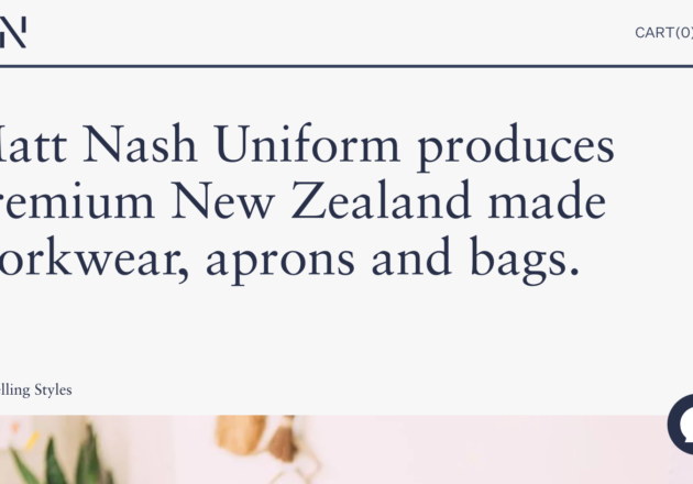MATT NASH UNIFORM | Premium NZ made Workwearキャプチャー